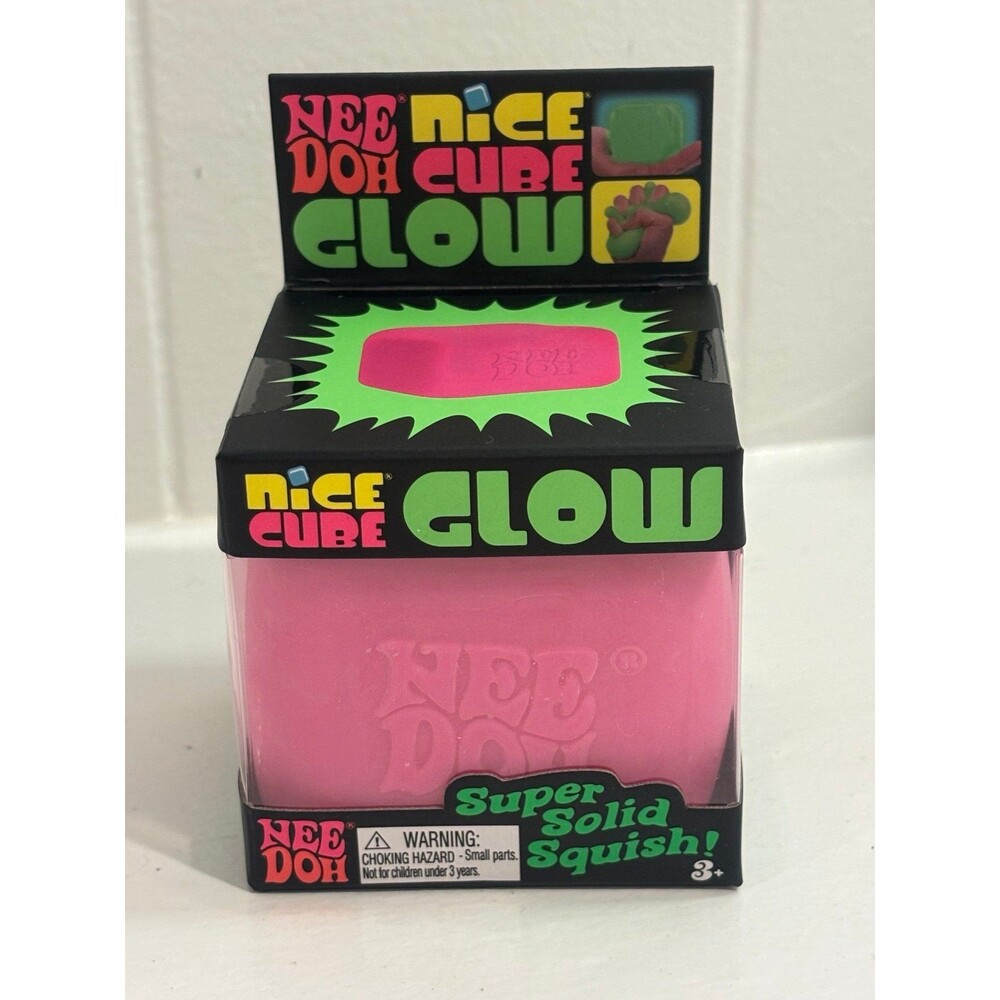 Needoh Nice Cube Glow Pink